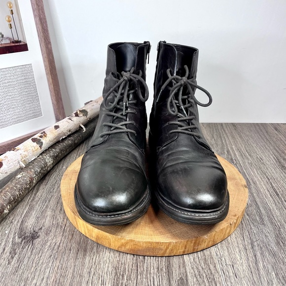 *Blackstone | MM08 Lace Up Leather Boots in Brown Size 47/13 US - Picture 5 of 16